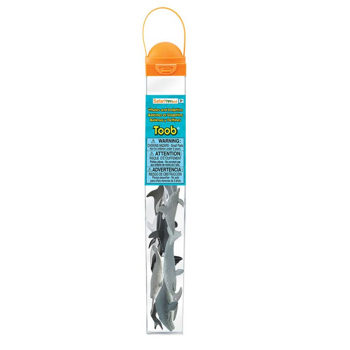 Safari Ltd. - Wholesale Figurine Toy - Kids - Whales And Dolphins TOOB® - 694704