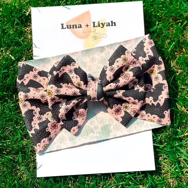 Couvre-têtes à nœud pour la vente par Luna + Liyah