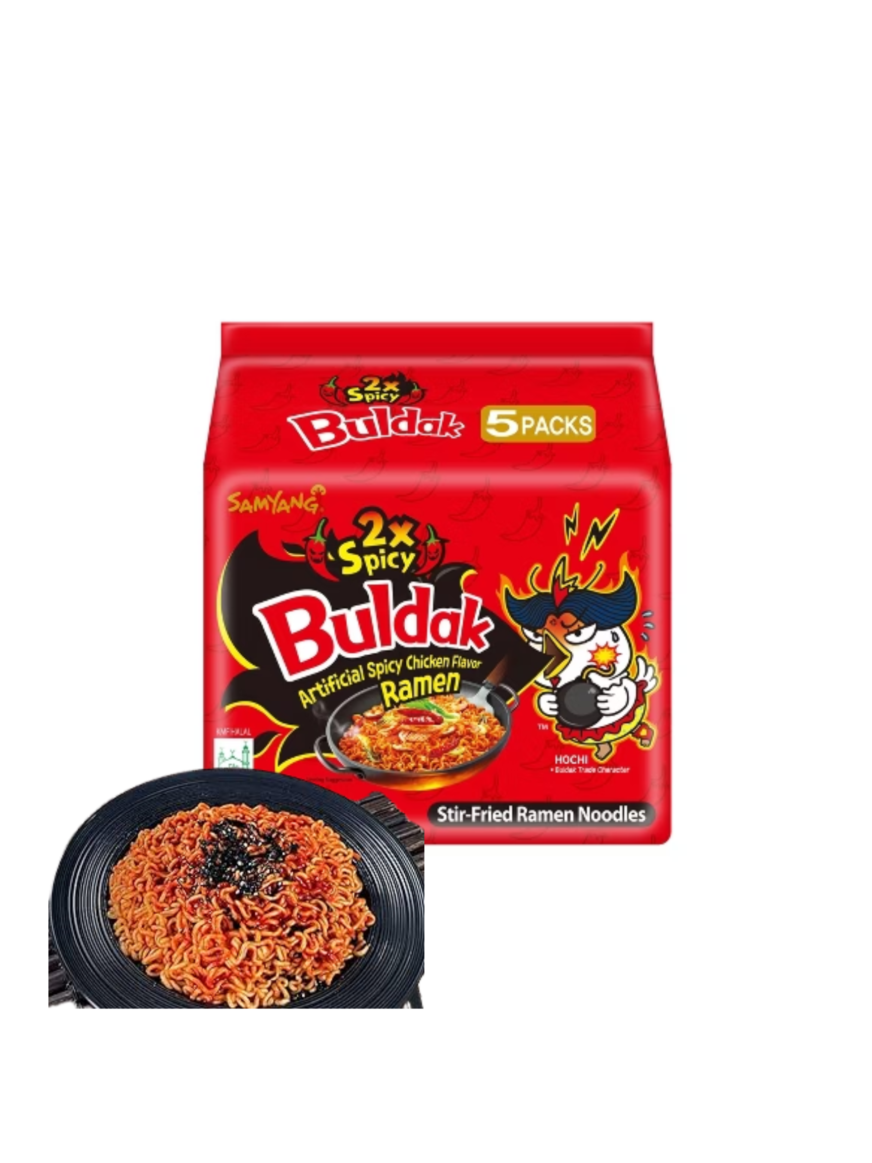 Ponyo Foods - Wholesale Ramen - SAMYANG BULDAK NOODLES 5PK3