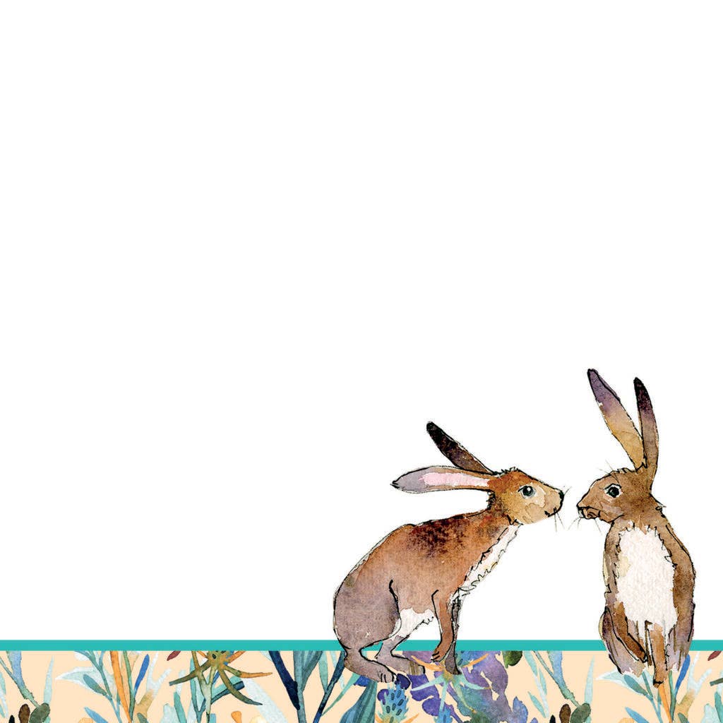 The Gifted Stationery Company – Bloco de notas por atacado – Bloco de notas - Kissing Hares1