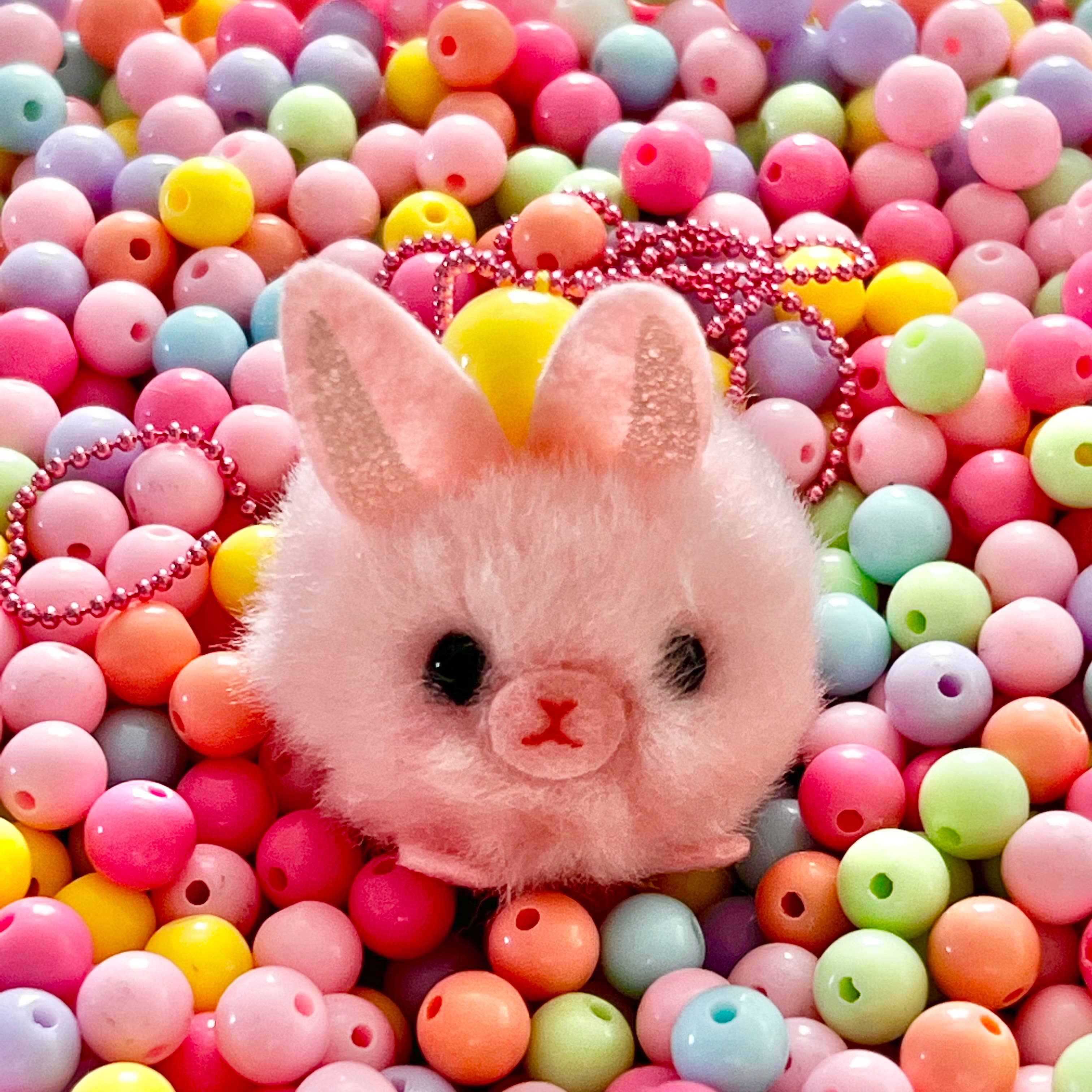 Pop Cutie Accessories & Gifts - Europe - Wholesale Halsketting - Kinderen - Pop Cutie PomPom Konijn Kinderkettingen - beperkte oplage voor Pasen7