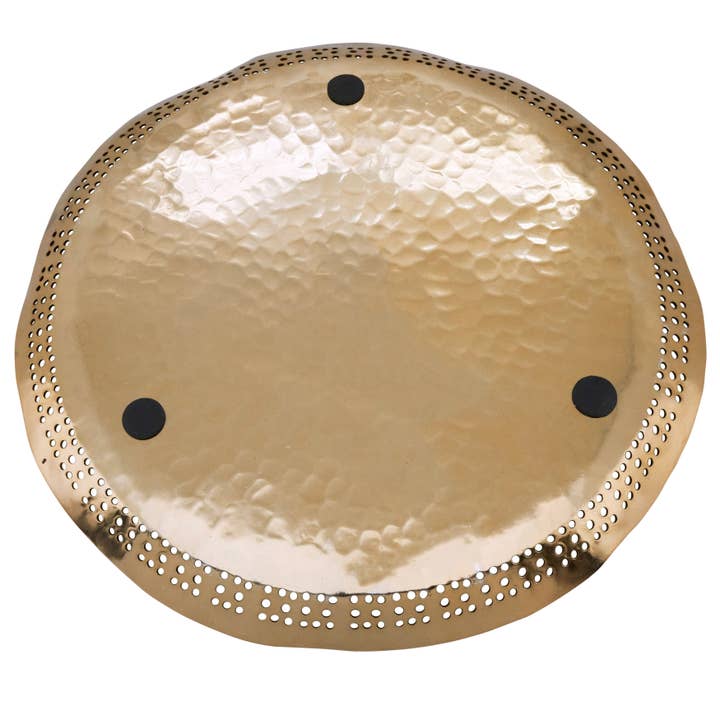 Saro Lifestyle - Wholesale Charger Plate - Hole Punched Charger