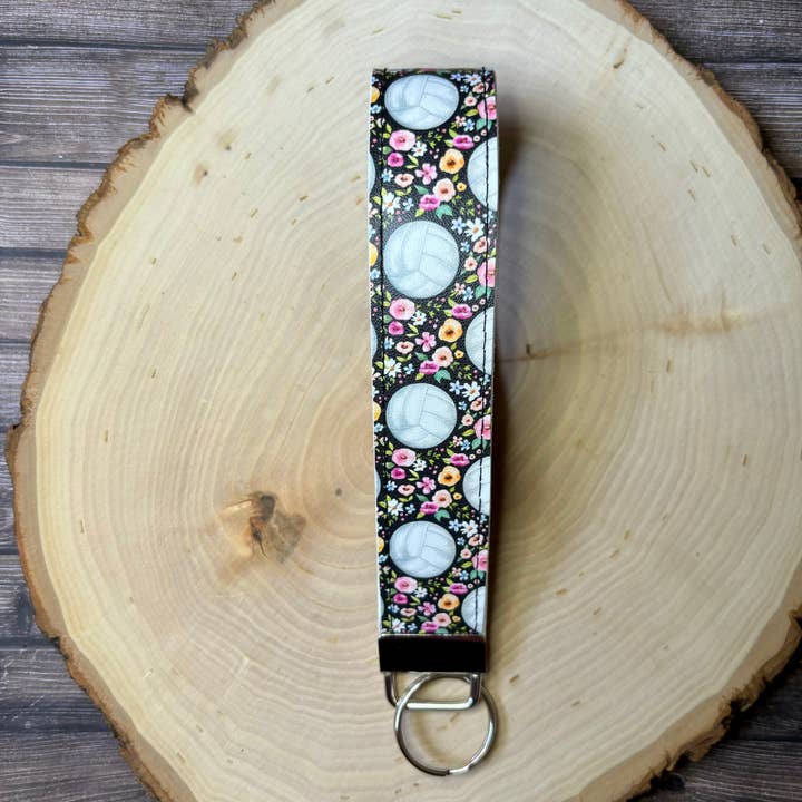 South Coast Sewn - Wholesale Keychain - Women's - Volleyball Keychain Wristlet3