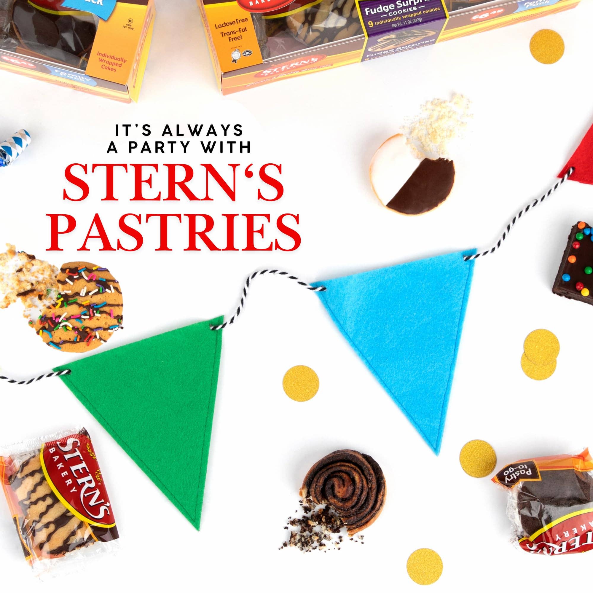 Stern's Online - Wholesale Cookie - Black & White Cookies | 90 Individually Wrapped Cookies 7