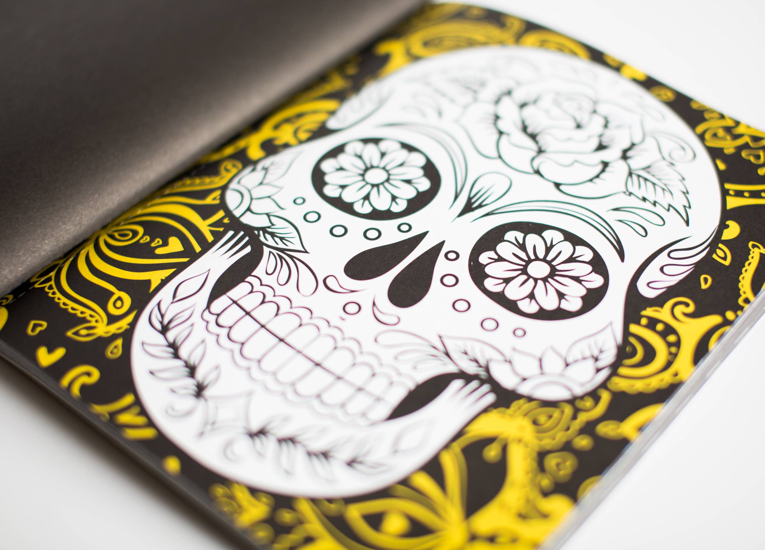 Blue Star Press - Wholesale Coloring & Activity Book - Adult - Dia De Los Muertos: Coloring Book Day of the Dead Halloween6
