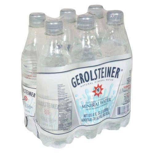 KeHE Distributors, LLC - Wholesale Flavored/Infused Water (Non-Carbonated) - Gerolsteiner Sparkling Mineral Water, 16.9 Oz