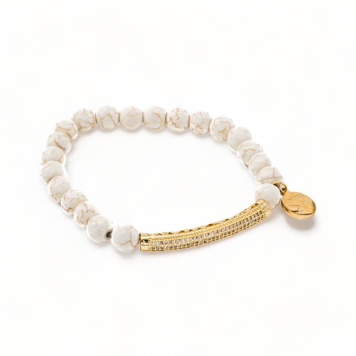 Khaki Glitz Bracelet for wholesale by Skyscrapers and Trees