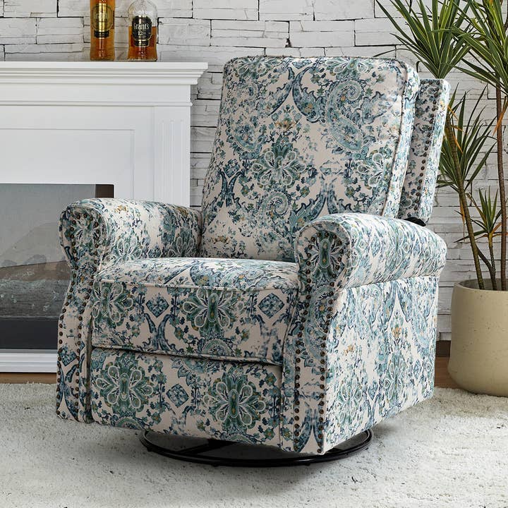 Kaspar Manual Swivel Glider Recliner and other Purchase Wholesale recliner. Free Returns & Net 60 Terms on Faire trending on Faire.