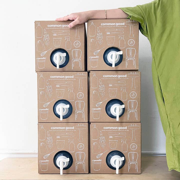 Common Good - Wholesale All-purpose cleaning spray - Bathroom Cleaner 2.5 Gallon Refill Box -Botanical3