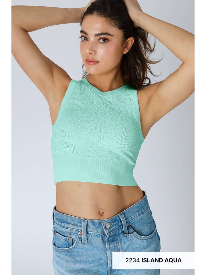 NIKIBIKI - Wholesale Knit Top - Women's - NS8330 - Lace High Neck Crop15