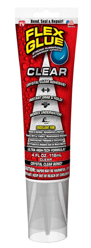 Everyday Supply Co - Wholesale Glue - Flex Seal Flex Glue Clear Waterproof Adhesive 4 oz0