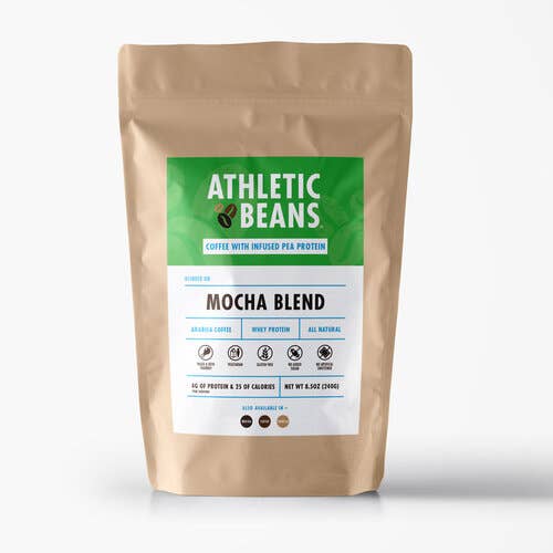 Mocha (Plant-Based) Protein Coffee for wholesale by Athletic Beans