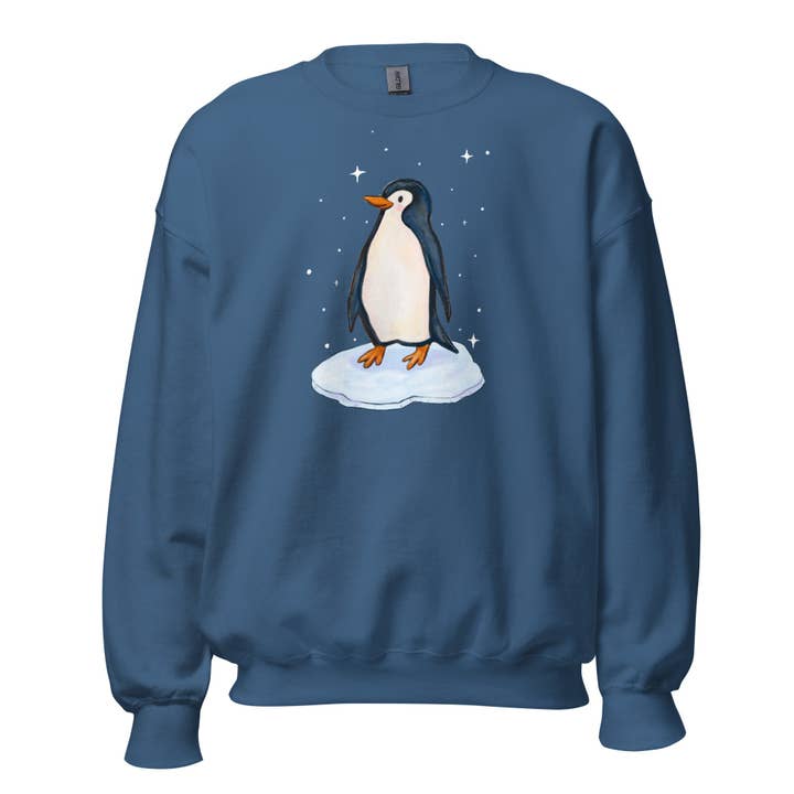 Sudadera de pingüino para venta al por mayor de Painted Peony Art