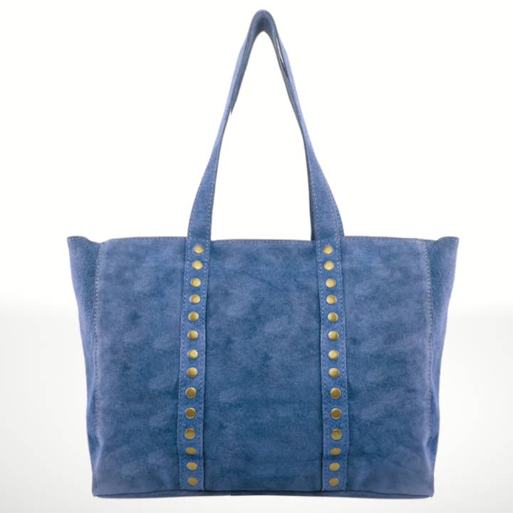 ITALIAN'S LEATHER - Wholesale Tote Bag - Women's - Celina Suede Leather Tote Bag 22071215