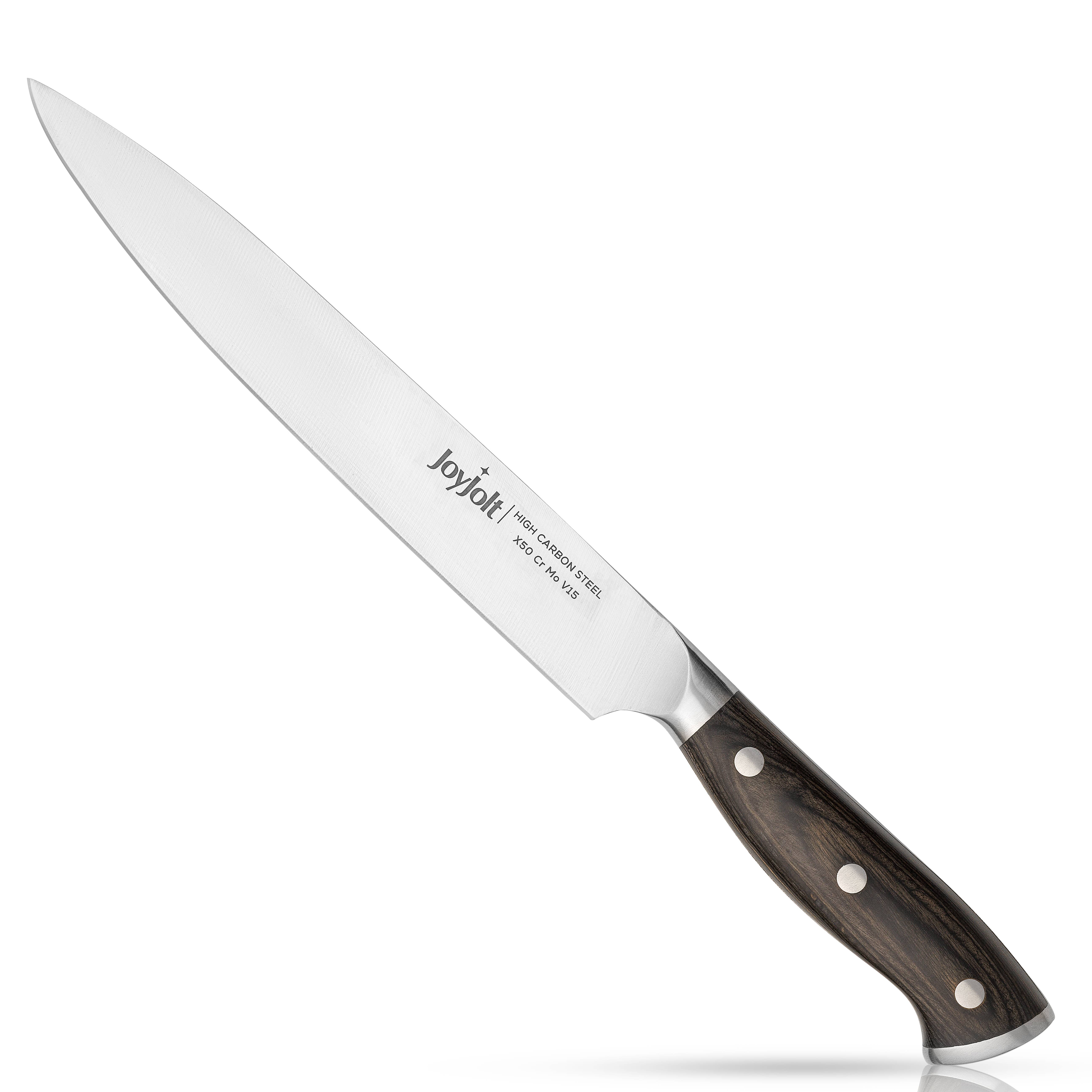 JoyJolt - Wholesale Kitchen/Utility Knife - 8” Carving Knife, High Carbon x50 German Steel Kitchen Knife2