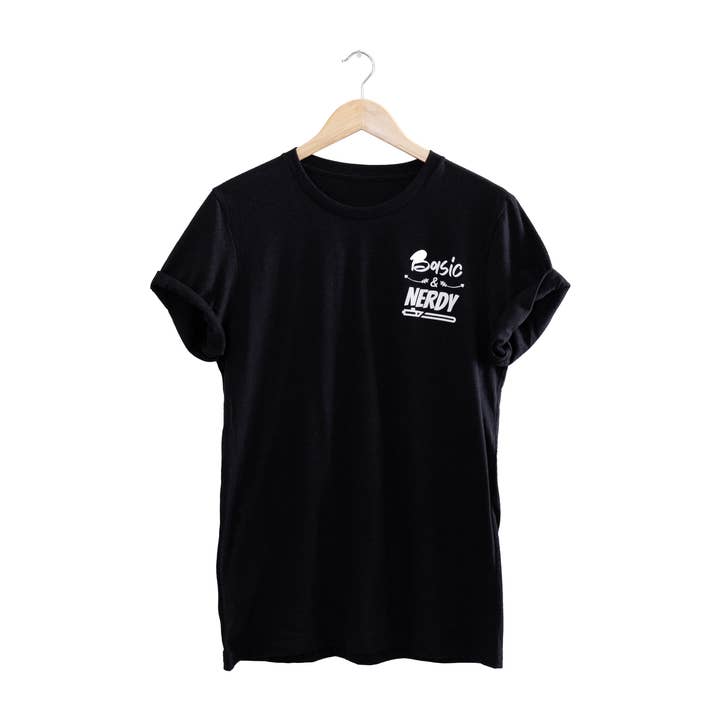 Camisa unisex básica y nerd para venta al por mayor de Clever Girl Apparel