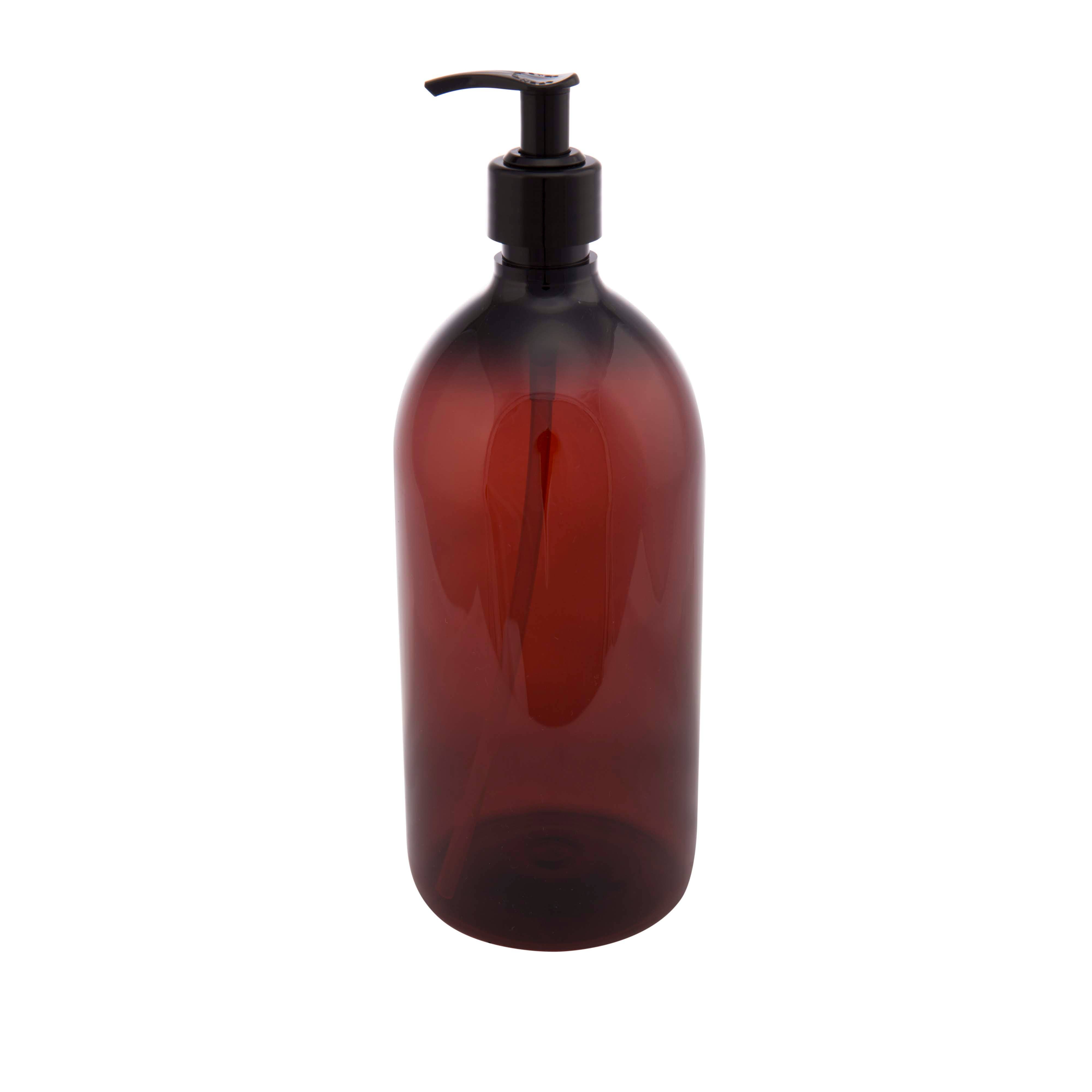 PLINT A/S – Großhandel Seifenspender – Apothekenflasche mit Pumpe braun2