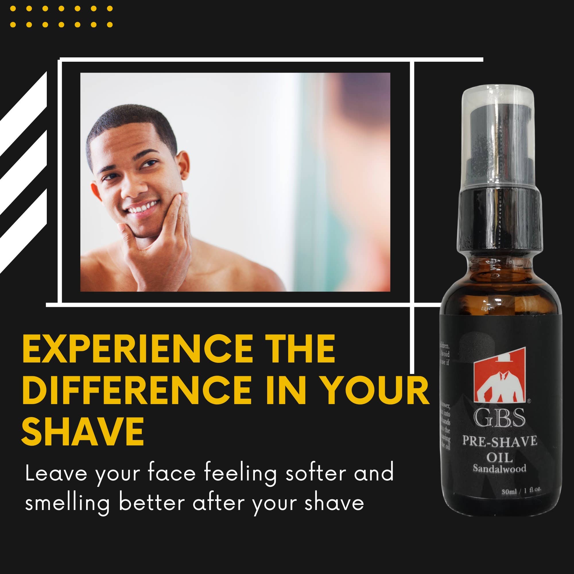 GENTS FINE GROOMING PRODUCTS - Vente Assortiment/kit de rasage - Homme - Kit de rasage 5 pièces - baume, blaireau, huile, rasoir, crème et sac8