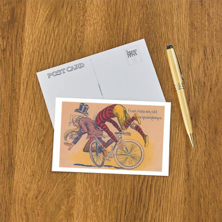 Found Image Press - Wholesale Postcard - Postcard CY-171 Bike Accident1