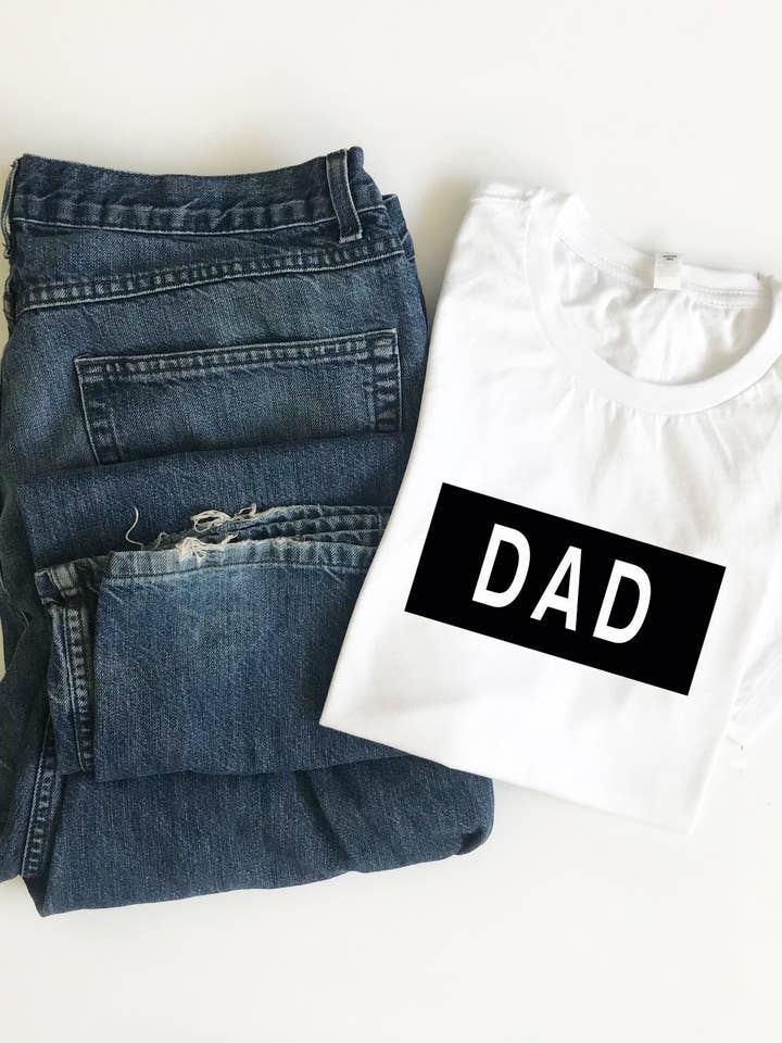 Dad Tee / Men'S Graphic Tee / Short Sleeve Shirt / Crew Neck for wholesale by Jax & Torr