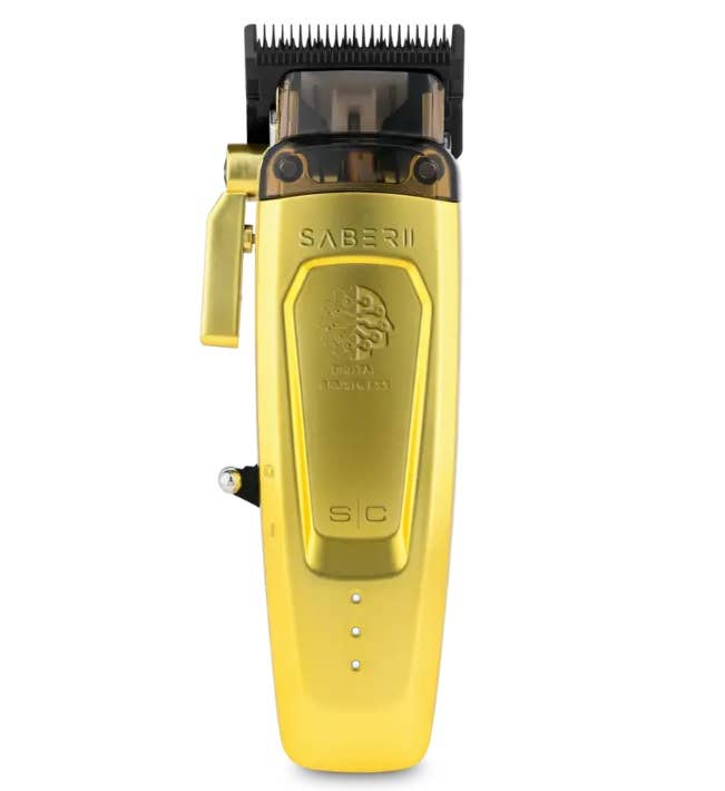 Salon Equipment Pros - Wholesale Clippers - Men's - StyleCraft Pro Saber 2.0 Metal Cordless Clipper Gold SC617M2