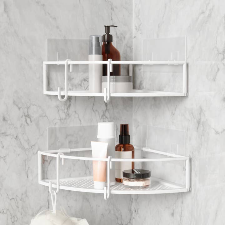 Umbra - Wholesale Bath Caddy - Cubiko Corner Bins, Set of 2