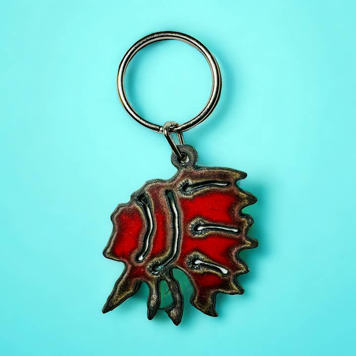 Indian keychain accessories Indian Chief southwest Oklahoma for wholesale by Iron Jewel