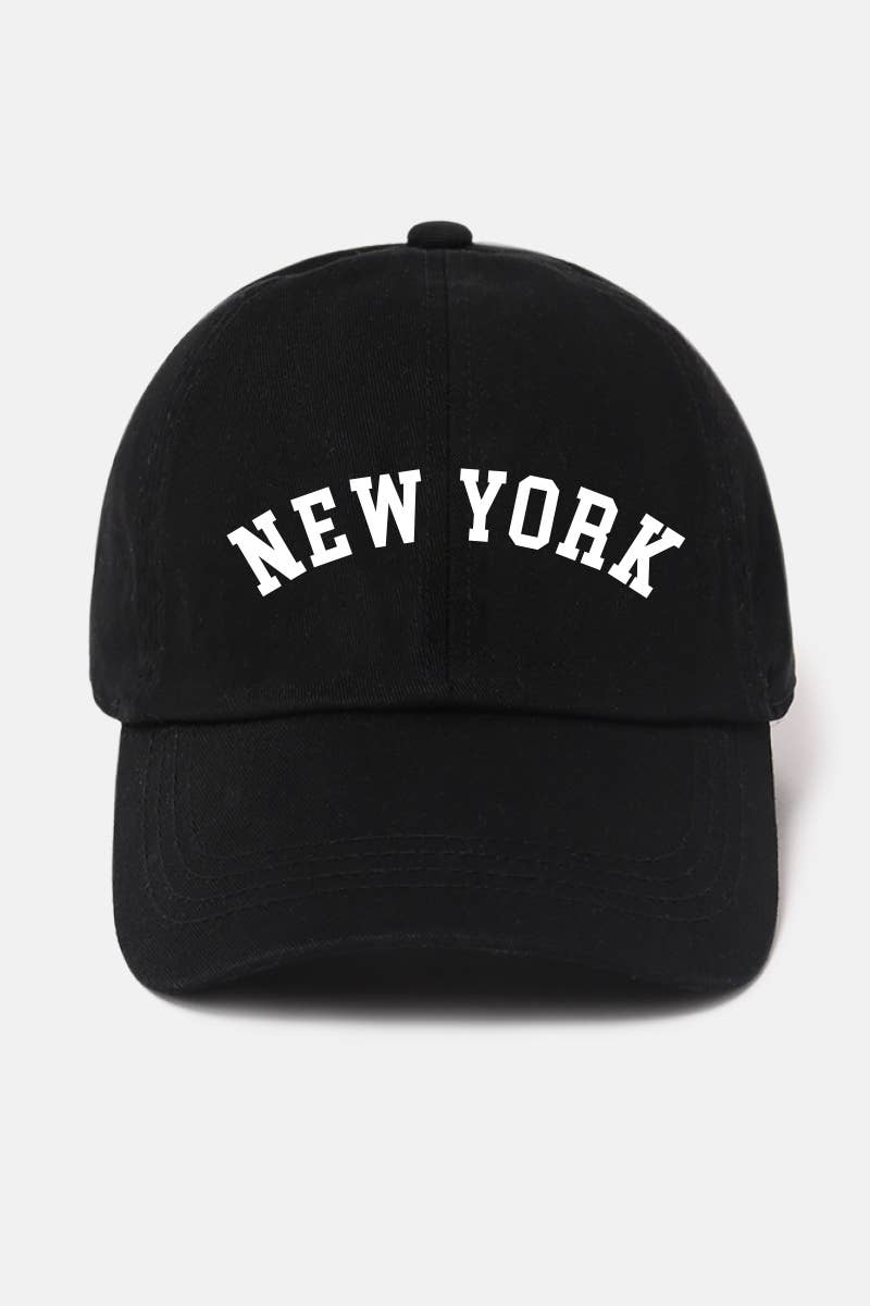 David And Young - Wholesale Baseball Cap - Women's - New York Solid Cotton Hat.0