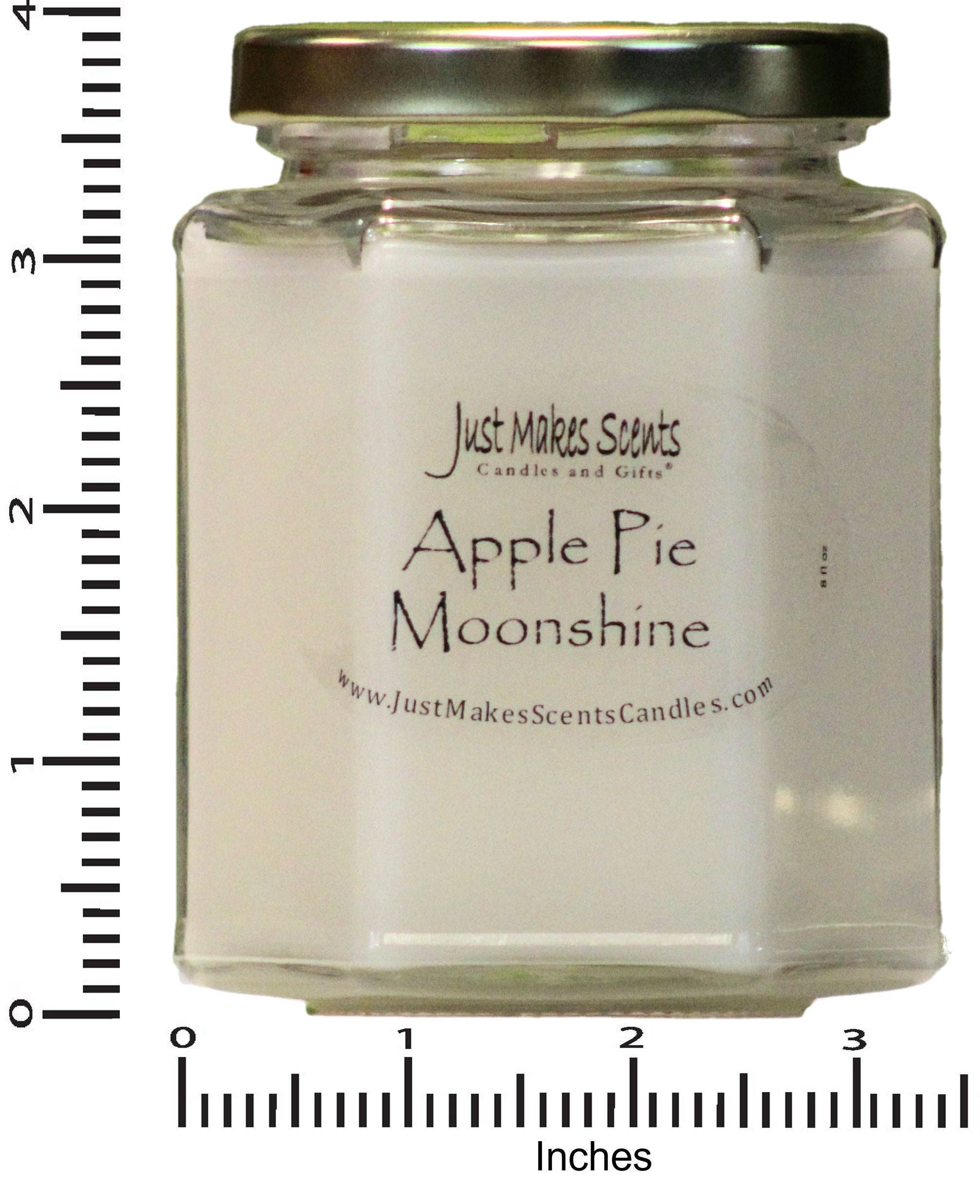 Just Makes Scents Candles and Gifts LLC - Wholesale Jar/Filled Candle - Apple Pie Moonshine Scented Candle3