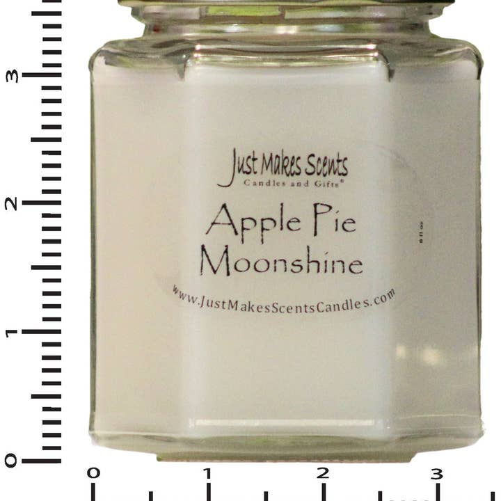 Just Makes Scents Candles and Gifts LLC - Wholesale Jar/Filled Candle - Apple Pie Moonshine Scented Candle3