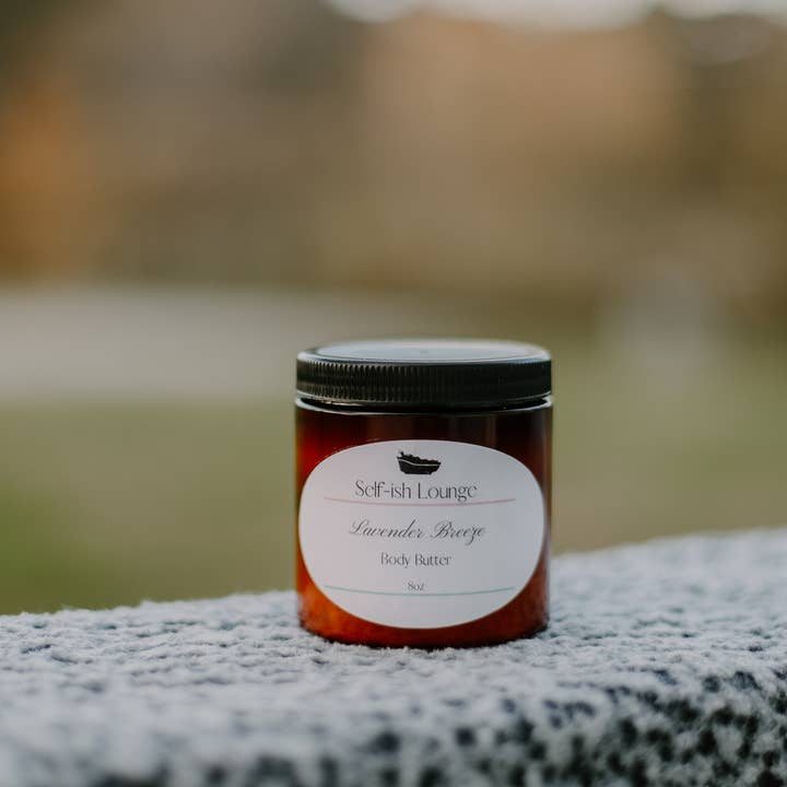 Lavender Breeze Body butter 8oz for wholesale by Self-ish Lounge