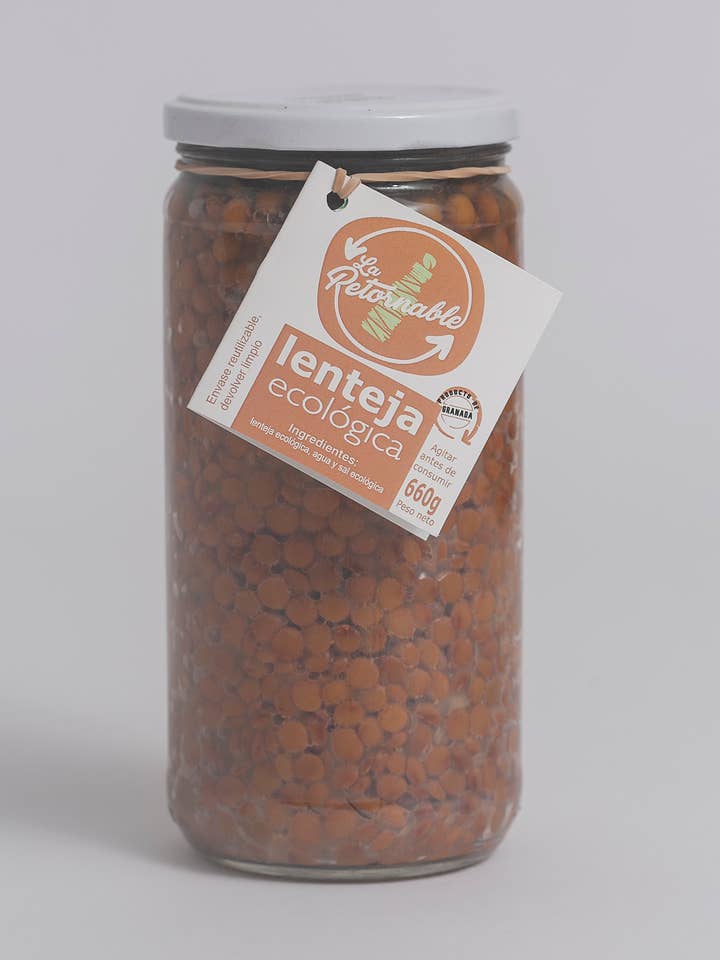 Lenticchie naturali 720 ml per la vendita all'ingrosso da parte di La-retornable