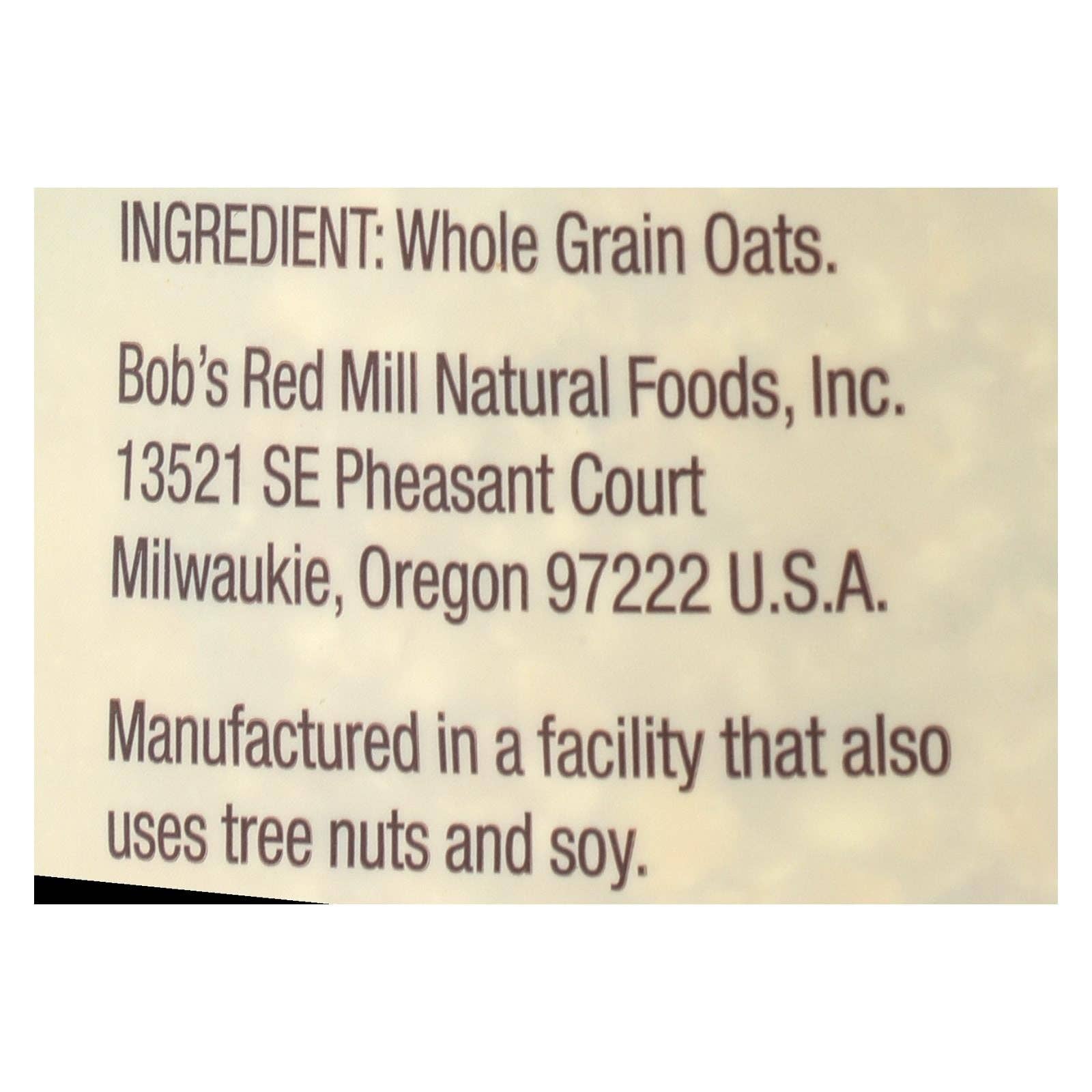 Ware Spark - Wholesale Oats - Bob's Red Mill - Quick Cooking Rolled Oats - Gluten Free - Case Of 4-28 Oz.1