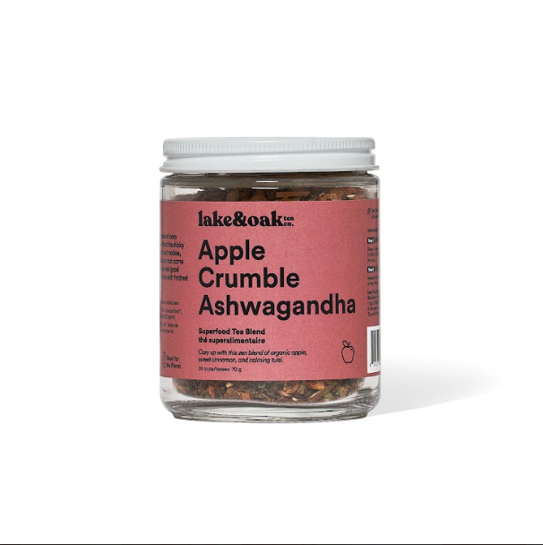 Lake & Oak Tea Co. - Wholesale Loose Tea - Apple Crumble Ashwagandha - Superfood Tea Blend2