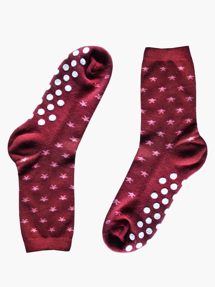 Naïve – Meias - Unissexo por atacado – CÉU VERMELHO ANTIDERRAPANTE