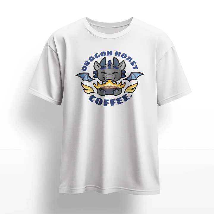 Maglietta con logo Dragon Roast Coffee - 2025 per la vendita all'ingrosso da parte di Dragon Roast Coffee