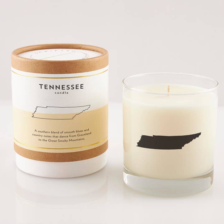 Scripted Fragrance - Wholesale Jar/Filled Candle - Tennessee State Soy Candle