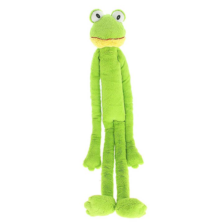 MULTIPET Swingin' Slevins Frog 30" for wholesale by King Wholesale Pet Goods