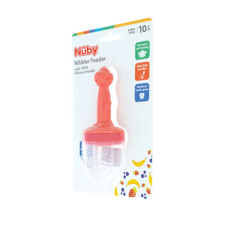 Nuby - Wholesale Feeding Set - Baby - Nibbler Silicone Feeder with Handle39