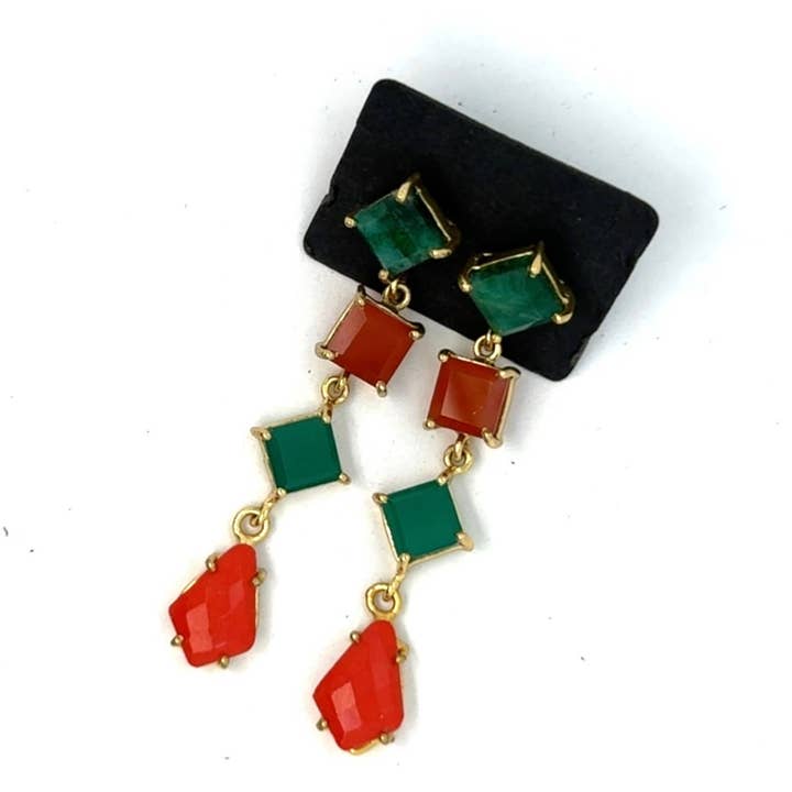 Ainsley Statement Ohrringe für den Großhandel von GemAddicted