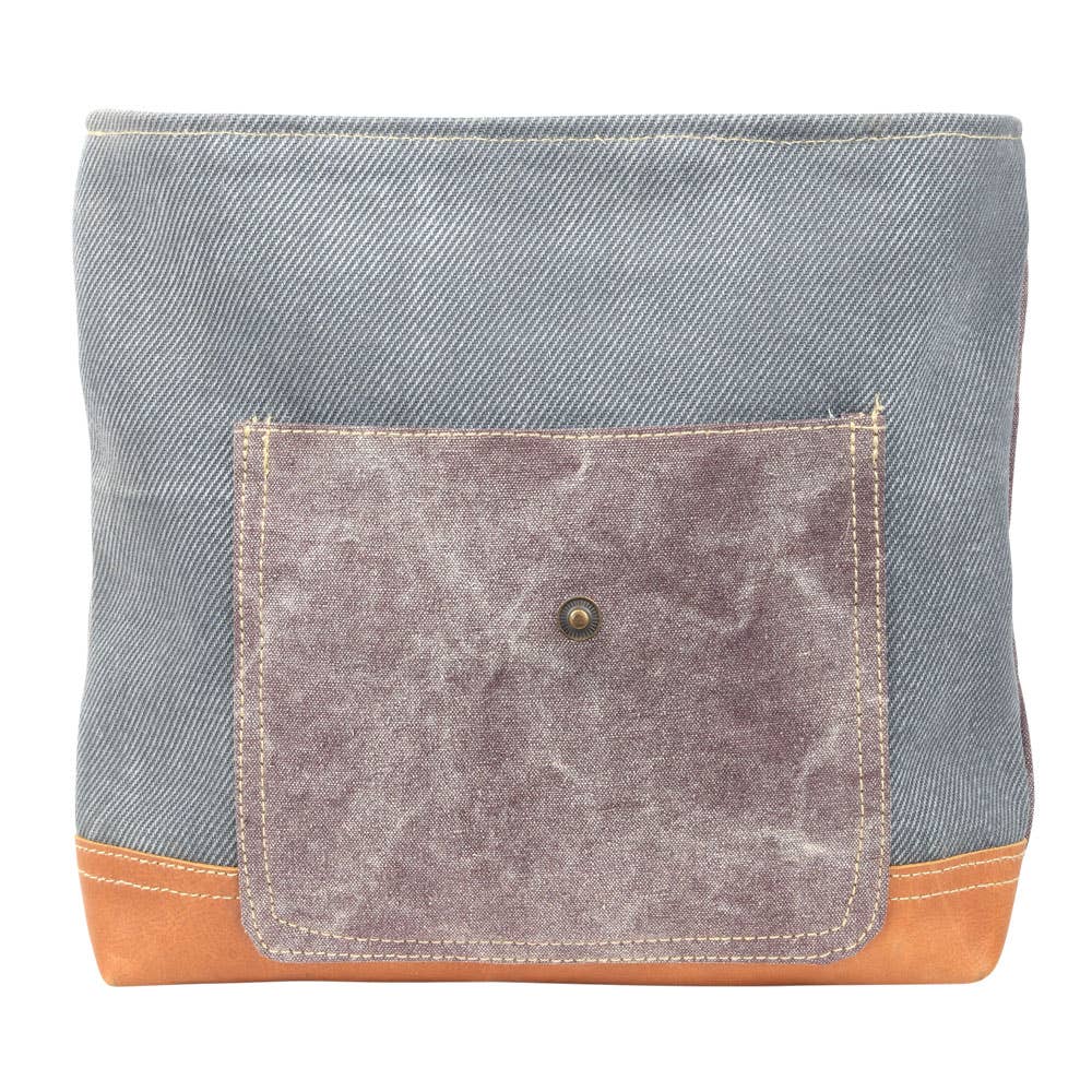 Benjamin International - Wholesale Backpack - Women's - Mixed Fabric Canvas Print Backpack2