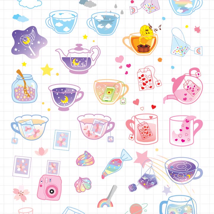 BCmini - Wholesale Sticker - 40299 CRYSTAL CAFE STICKERS1