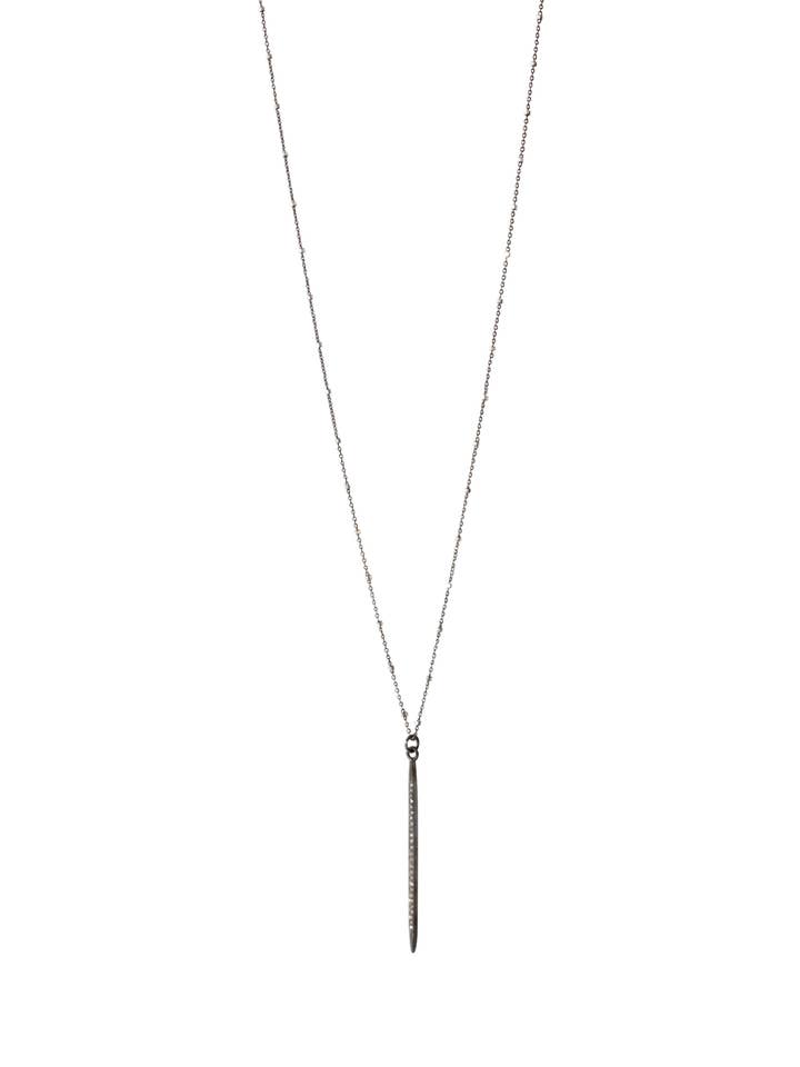 Pave Diamond Dolk Ketting Large voor wholesale door Rebecca Scott Jewelry