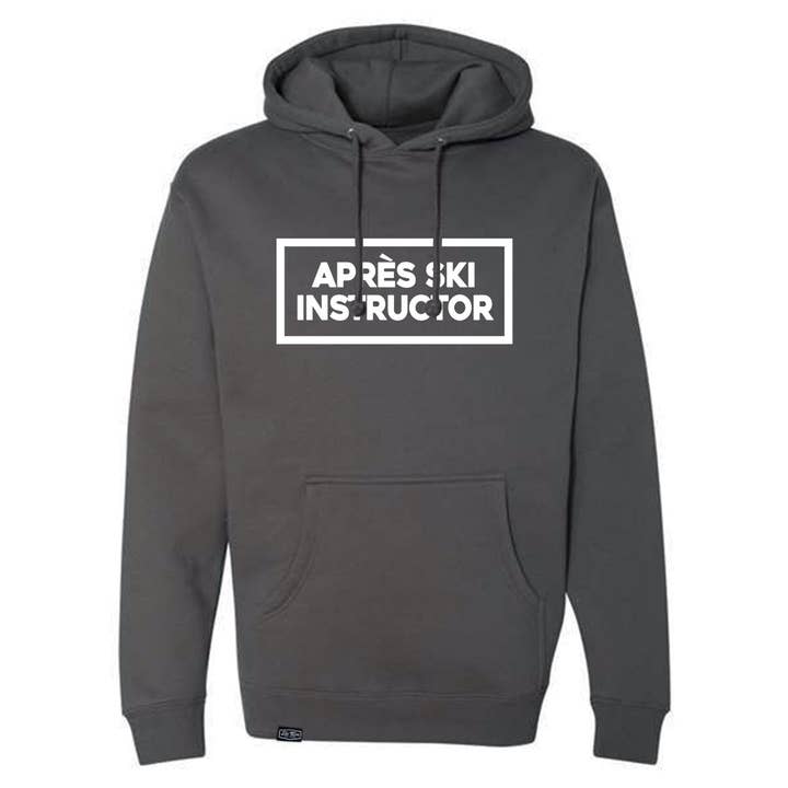 LE HOODIE 2.0 - Moniteur d'après-ski pour la vente par Ski Town All-Stars