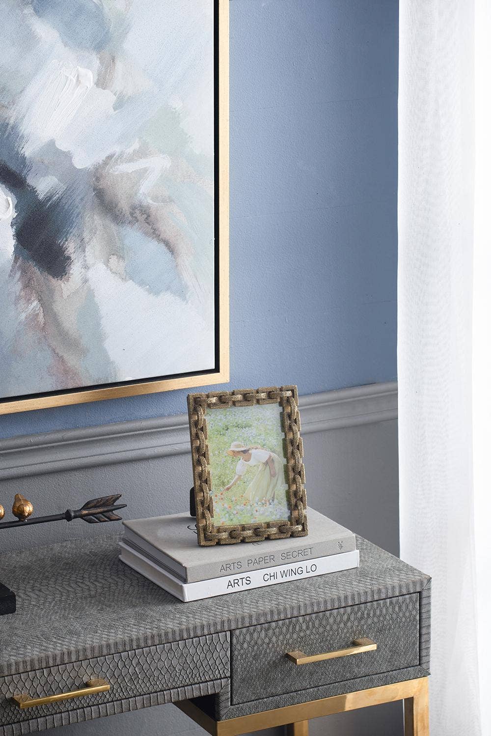 A&B Home Group Inc. – wholesale Picture frame – 6x8" Frame For 5x7" Photo - Gold4