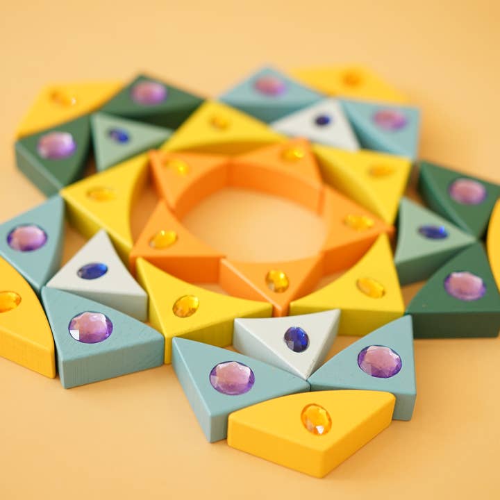 Tinitastic - Vendita all'ingrosso Blocchi - Bambini e neonati - Blocchi di gemme mandala - Blocchi di pietre acriliche - Blocchi di mandala16