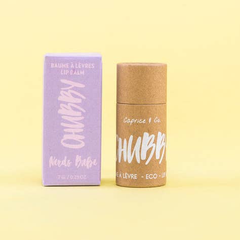 Caprice & co Nerds Babe (Bubblegum + Grape)Lip balm for wholesale by Virtzu Distribution