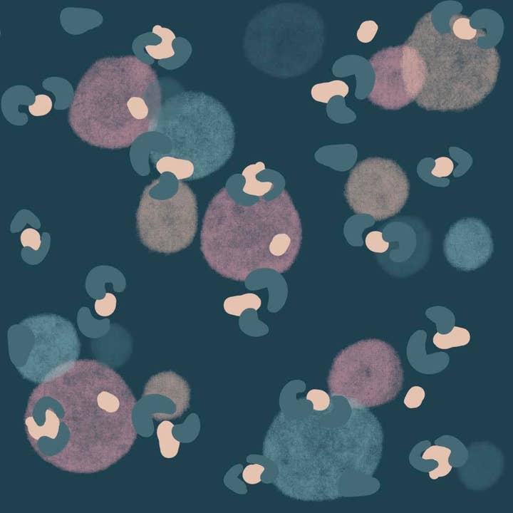 Navy Leopard Dress for wholesale by NoodleDoo Handmade