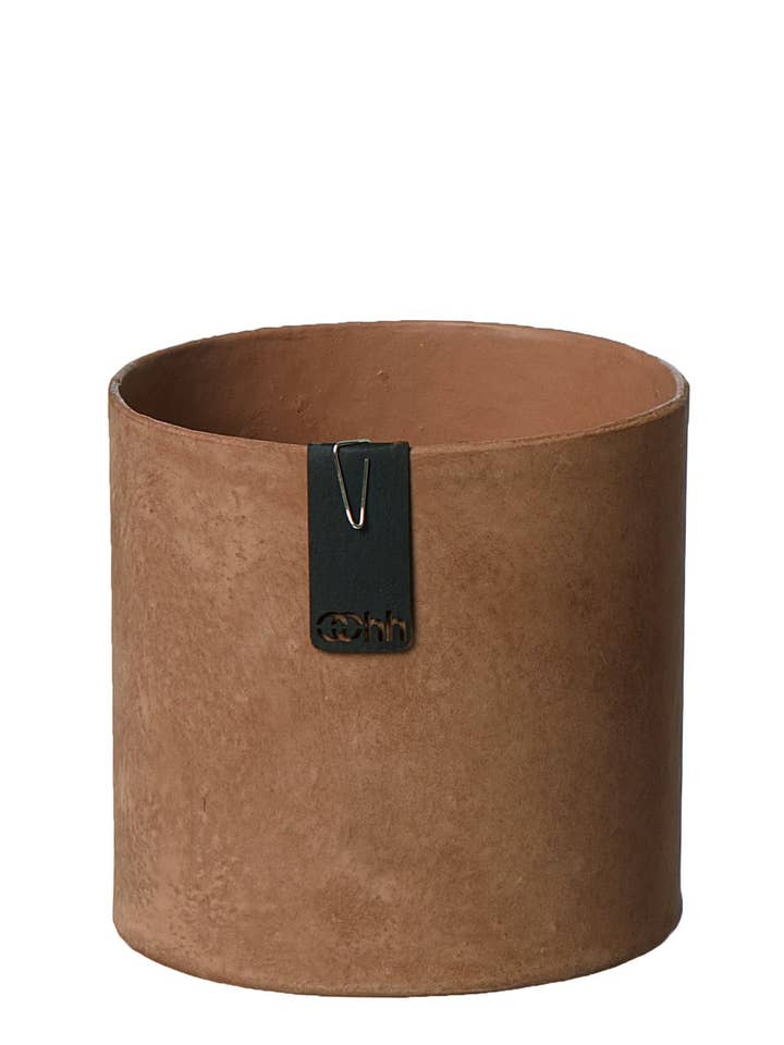 Vaso Cilíndrico Tokyo, Marrom Rústico por atacado de Lübech Living