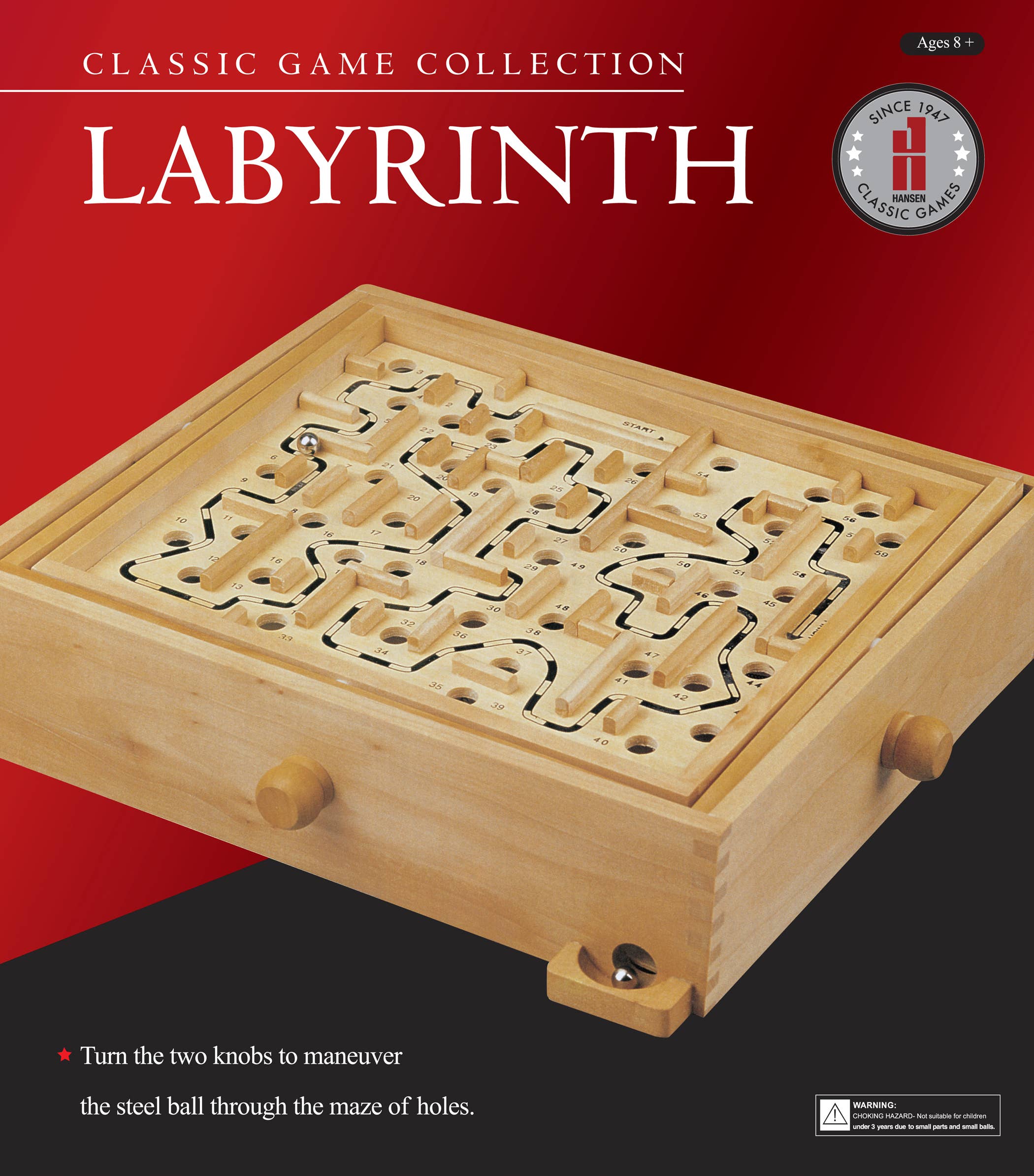Hansen Game Gift & Toy Company - Wholesale Board Game - Wood Labyrinth0